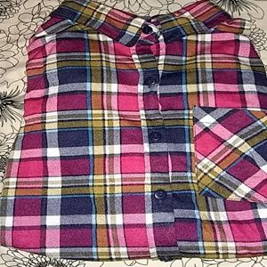 Flannel long sleeve shirt